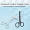 A2Z Scilab Stitch Suture Scissors 3.5 One Hook Blade Stainless Steel, Black Fluoride Coated A2Z-ZR869 - alternate 6